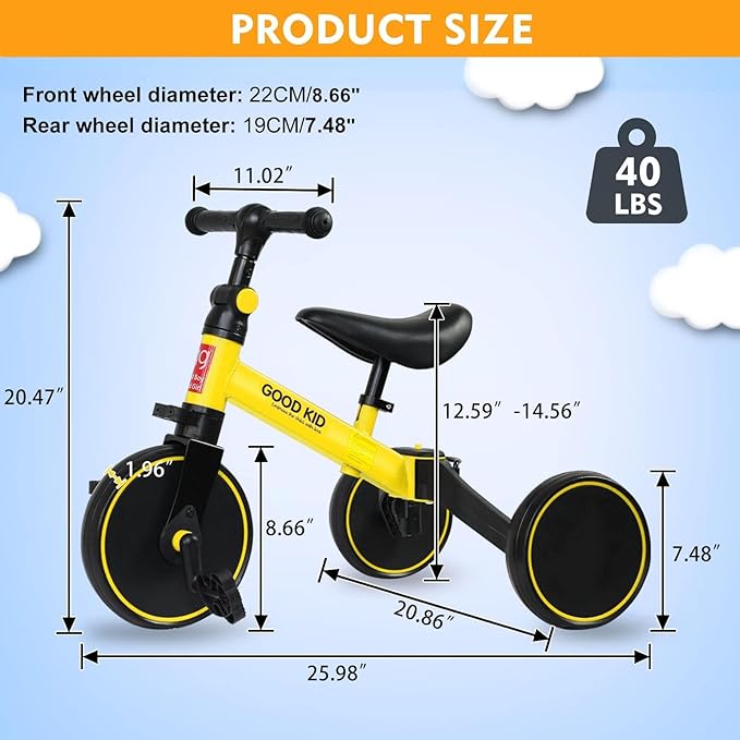 Baby Bicycle 3 in 1